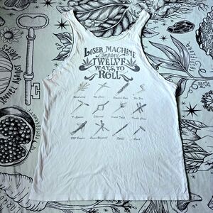Vintage deadstock loser machine company twelve ways to roll tank